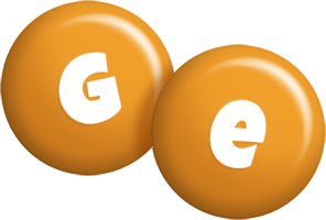 Ge candy-orange logo