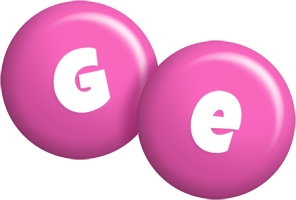 Ge candy-pink logo