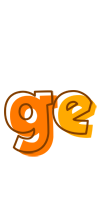 Ge desert logo