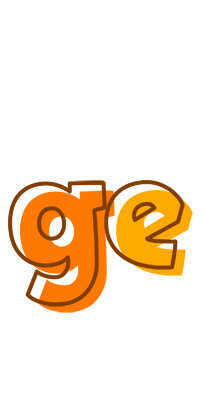 Ge desert logo