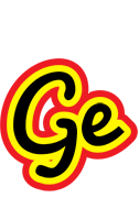 Ge flaming logo