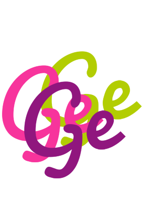 Ge flowers logo
