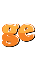 Ge orange logo