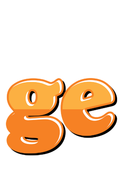 Ge orange logo