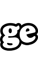 Ge panda logo