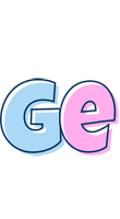 Ge pastel logo