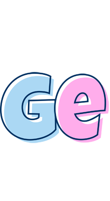 Ge pastel logo