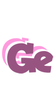 Ge relaxing logo