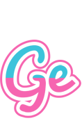 Ge woman logo