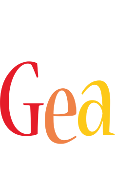 Gea birthday logo