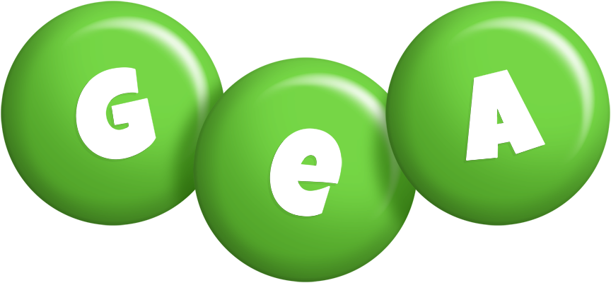 Gea candy-green logo