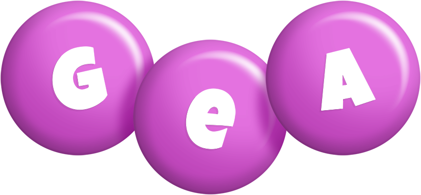 Gea candy-purple logo
