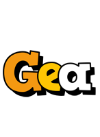 Gea cartoon logo