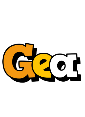 Gea cartoon logo