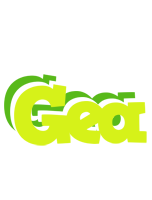 Gea citrus logo