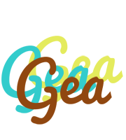 Gea cupcake logo