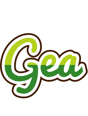Gea golfing logo