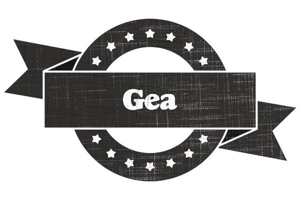 Gea grunge logo