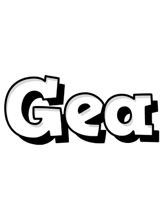 Gea snowing logo