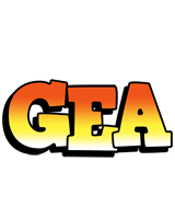 Gea sunset logo