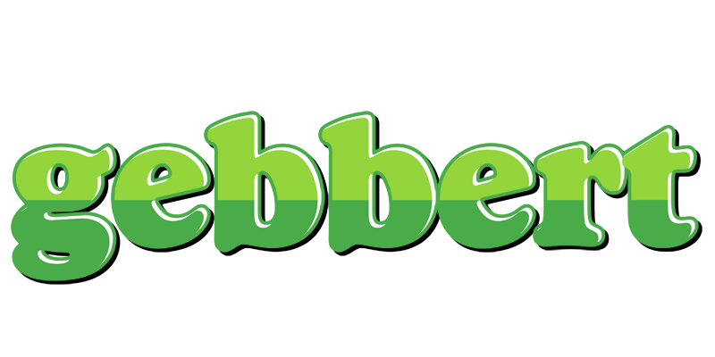 Gebbert apple logo