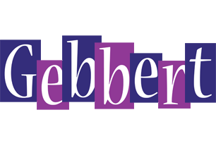 Gebbert autumn logo