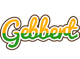 Gebbert banana logo