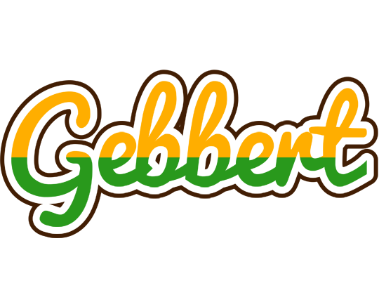 Gebbert banana logo