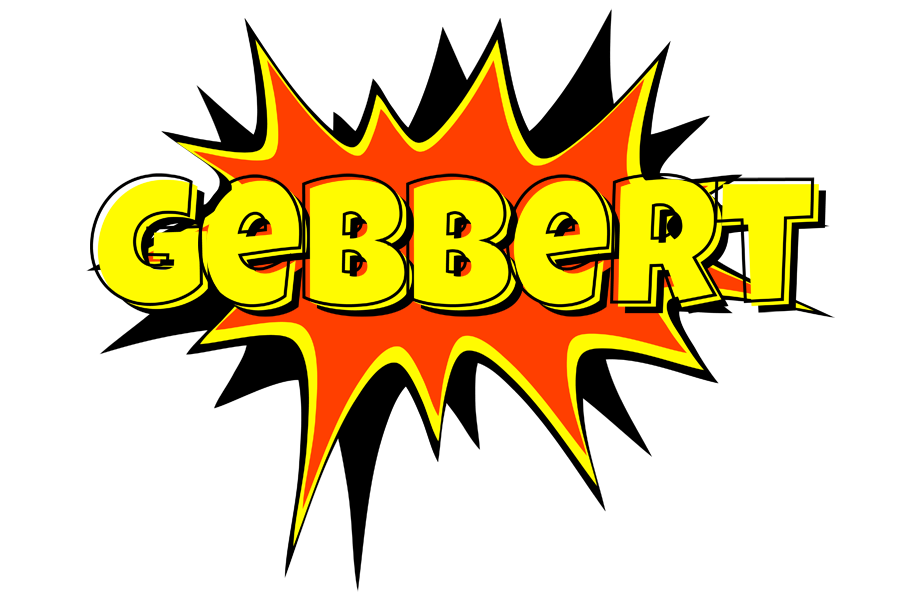Gebbert bazinga logo
