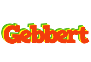 Gebbert bbq logo