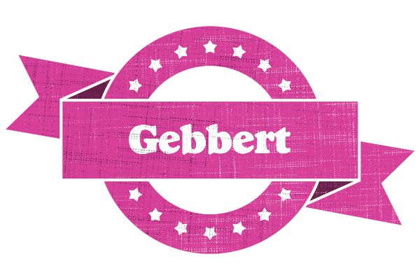 Gebbert beauty logo