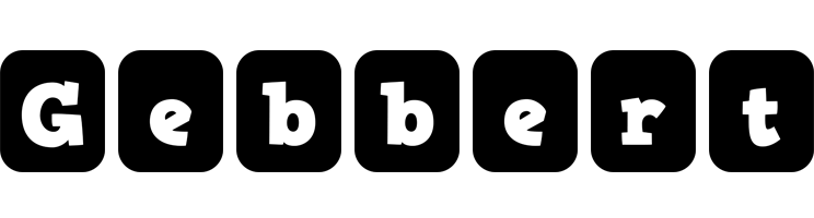 Gebbert box logo