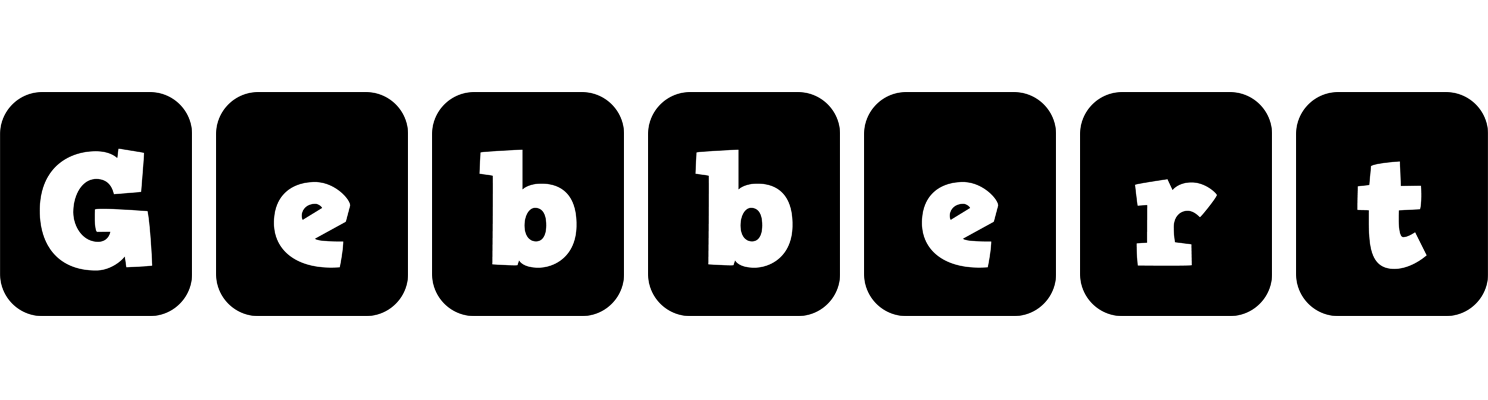 Gebbert box logo