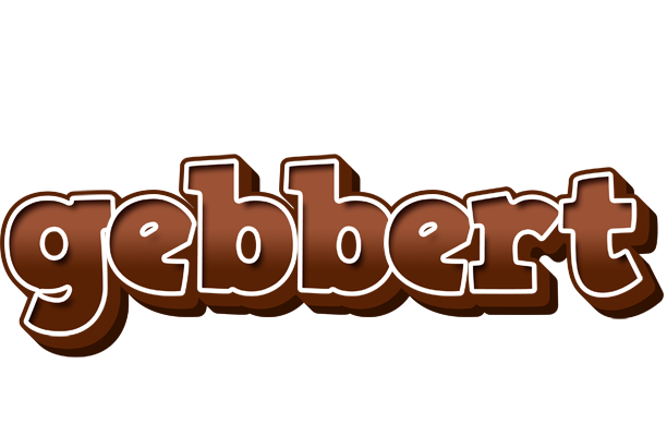 Gebbert brownie logo