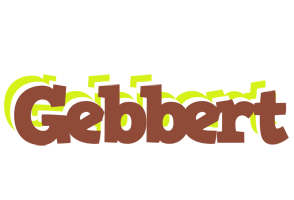 Gebbert caffeebar logo