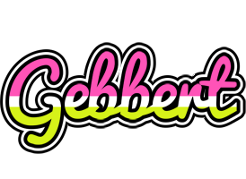 Gebbert candies logo