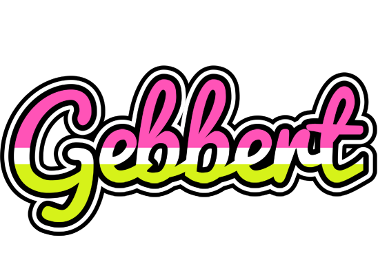 Gebbert candies logo