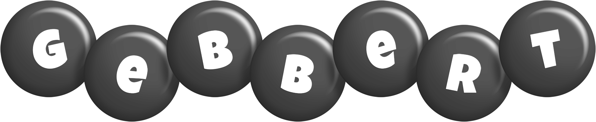 Gebbert candy-black logo