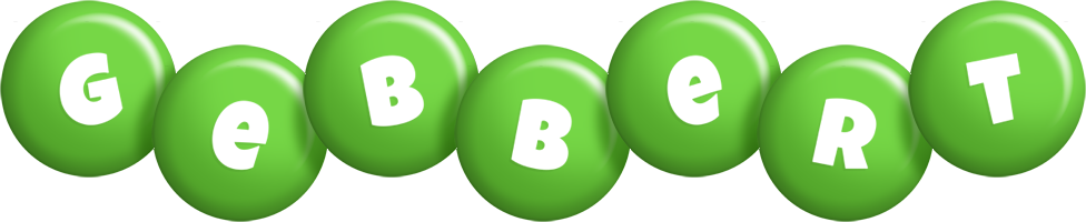 Gebbert candy-green logo