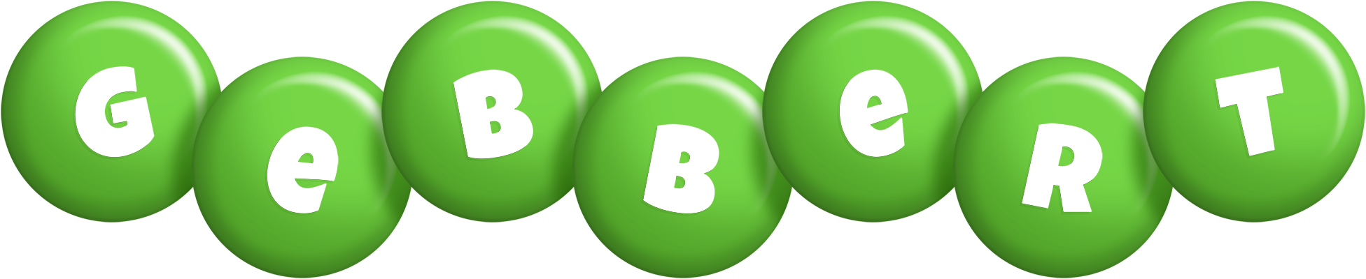 Gebbert candy-green logo