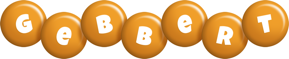 Gebbert candy-orange logo