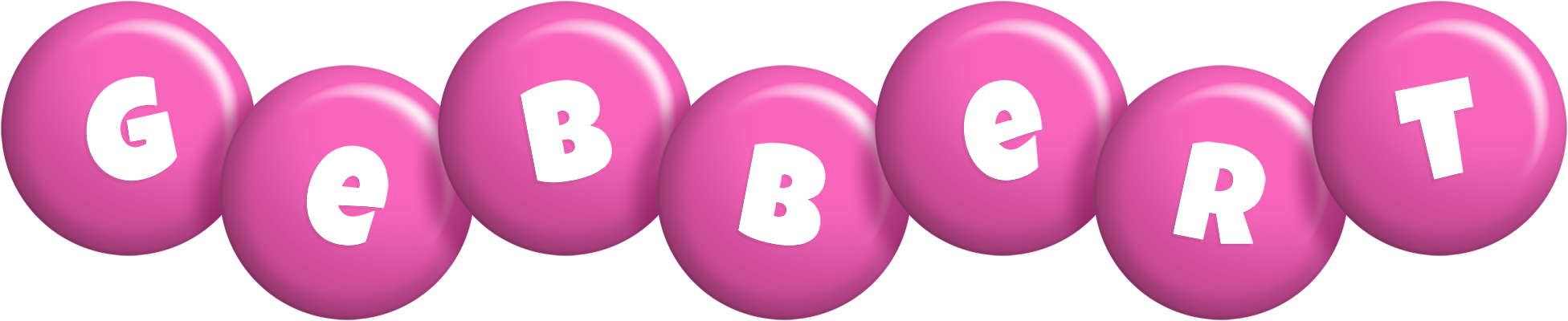 Gebbert candy-pink logo