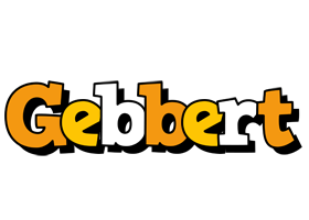 Gebbert cartoon logo