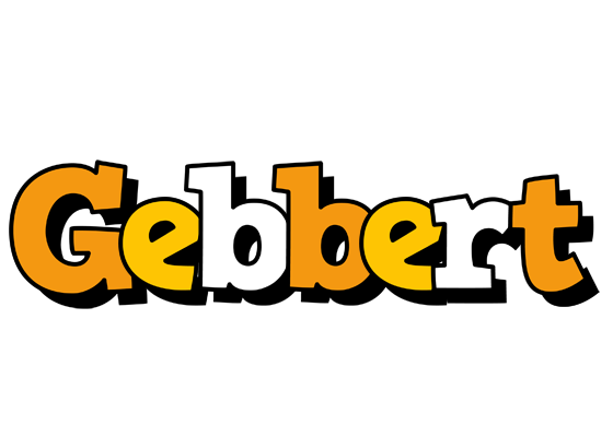 Gebbert cartoon logo