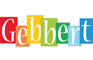 Gebbert colors logo