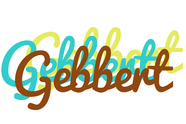 Gebbert cupcake logo