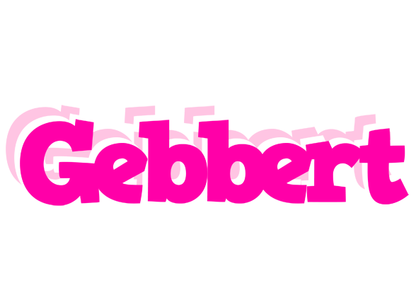 Gebbert dancing logo