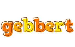 Gebbert desert logo
