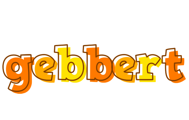 Gebbert desert logo