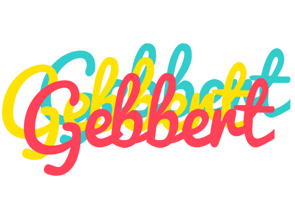 Gebbert disco logo